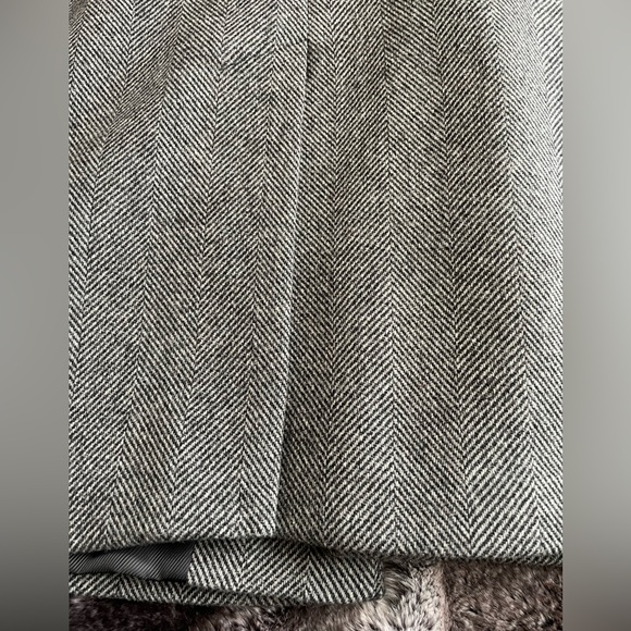 Ralph Lauren Wool mid length coat 🧥 grey/black - Picture 12 of 16